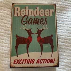 Christmas Sign 7”x 5”